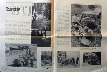 "Auto Illustrierte" Opel Factory-Magazine 1937 (5517)